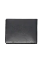 Δερμάτινα πορτοφόλι TYLER Guess μαύρο