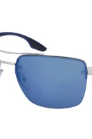 Γυαλιά ηλίου Prada Sport ασημί