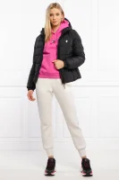 Μπλούζα CENTER BADGE | Regular Fit Tommy Jeans ροζ