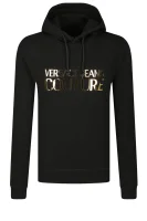 μπλούζα | regular fit Versace Jeans Couture μαύρο