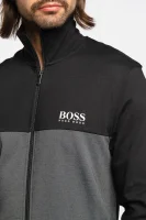 μπλούζα tracksuit jacket | regular fit BOSS BLACK μαύρο