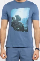 T-shirt Noah | Regular Fit BOSS ORANGE μπλέ