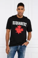 T-shirt | Oversize fit Dsquared2 μαύρο