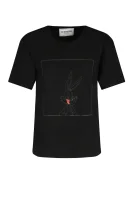 T-shirt ICEBERG X LOONEY TUNES | Loose fit Iceberg μαύρο