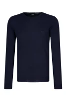 μάλλινος πουλόβερ botto-l | regular fit BOSS BLACK ναυτικό μπλε