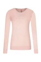κασμίρι πουλόβερ iberia | regular fit TORY BURCH πουδραρισμένο ροζ