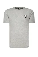 T-shirt | Regular Fit Karl Lagerfeld γκρί