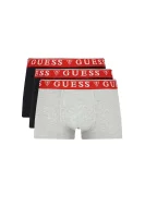 Bokserki 3-pack HERO | cotton stretch Guess Underwear γκρί
