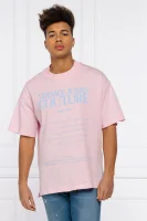 T-shirt T.MOUSE | Oversize fit Versace Jeans Couture πουδραρισμένο ροζ