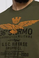 T-shirt | Regular Fit Aeronautica Militare χακί