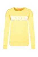 μπλούζα nacita | relaxed fit HUGO κίτρινο