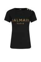t-shirt | regular fit Balmain μαύρο