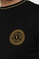 T-shirt | Slim Fit Versace Jeans Couture μαύρο