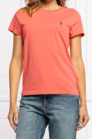 T-shirt | Regular Fit POLO RALPH LAUREN χρώμα ροδάκινου