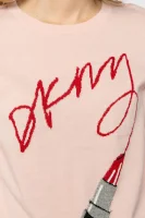 Πουλόβερ | Regular Fit DKNY πουδραρισμένο ροζ