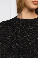 Πουλόβερ EMMA | Cropped Fit GUESS μαύρο