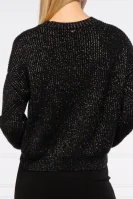 Πουλόβερ EMMA | Cropped Fit GUESS μαύρο