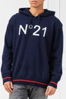 μάλλινος πουλόβερ | regular fit N21 ναυτικό μπλε