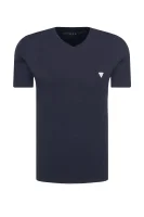 t-shirt core | extra slim fit GUESS ναυτικό μπλε