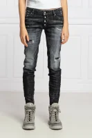jeans skinny jean | skinny fit | mid waist Dsquared2 μαύρο