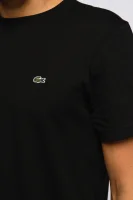 t-shirt | regular fit Lacoste μαύρο