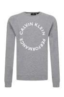 μπλούζα | regular fit Calvin Klein Performance γκρί