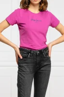 t-shirt new virginia | slim fit Pepe Jeans London φουξία