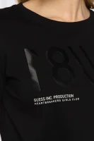 T-shirt | Regular Fit GUESS μαύρο