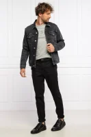 Μπουφάν jeans MODERN ESSENTIAL | Regular Fit | denim CALVIN KLEIN JEANS μαύρο