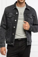 Μπουφάν jeans MODERN ESSENTIAL | Regular Fit | denim CALVIN KLEIN JEANS μαύρο