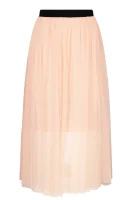 φούστα rinana-1 HUGO χρώμα ροδάκινου