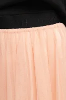 φούστα rinana-1 HUGO χρώμα ροδάκινου