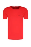 T-shirt MONOGRAM | Regular Fit CALVIN KLEIN JEANS κόκκινο