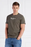 T-shirt EDWARD TEE | Regular Fit Pepe Jeans London πράσινο