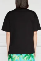 T-shirt | Relaxed fit Liu Jo Sport μαύρο