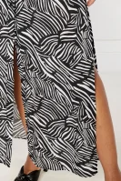 Φόρεμα με ζώνη ZEBRA SLIT Michael Kors μαύρο