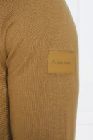 Πουλόβερ | Regular Fit Calvin Klein μουσταρδί