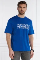 T-shirt Nalayo | Regular Fit Hugo Blue σκούρο μπλε 