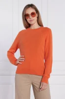 Κασμίρι πουλόβερ | Regular Fit Samsøe Samsøe πορτοκαλί
