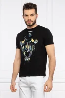 T-shirt | Regular Fit Just Cavalli μαύρο