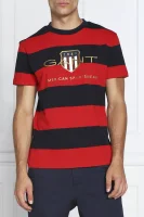 T-shirt | Regular Fit Gant κόκκινο