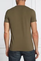 T-shirt | Slim Fit Tommy Hilfiger χακί