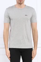 T-shirt Tee Curved | Regular Fit BOSS GREEN γκρί