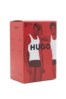 Tank top 2pack | Regular Fit Hugo Bodywear γραφίτη