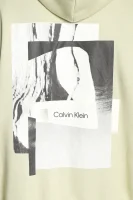 Μπλούζα | Regular Fit Calvin Klein χρώμα φιστικιού