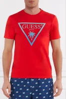 T-shirt | Slim Fit | stretch Guess Underwear κόκκινο