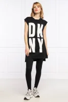 T-shirt | Relaxed fit DKNY μαύρο