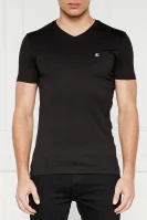 T-shirt | Slim Fit CALVIN KLEIN JEANS μαύρο