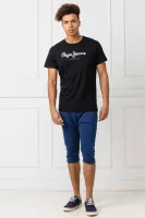 t-shirt eggo | regular fit Pepe Jeans London μαύρο