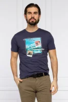 t-shirt | regular fit Trussardi μωβ